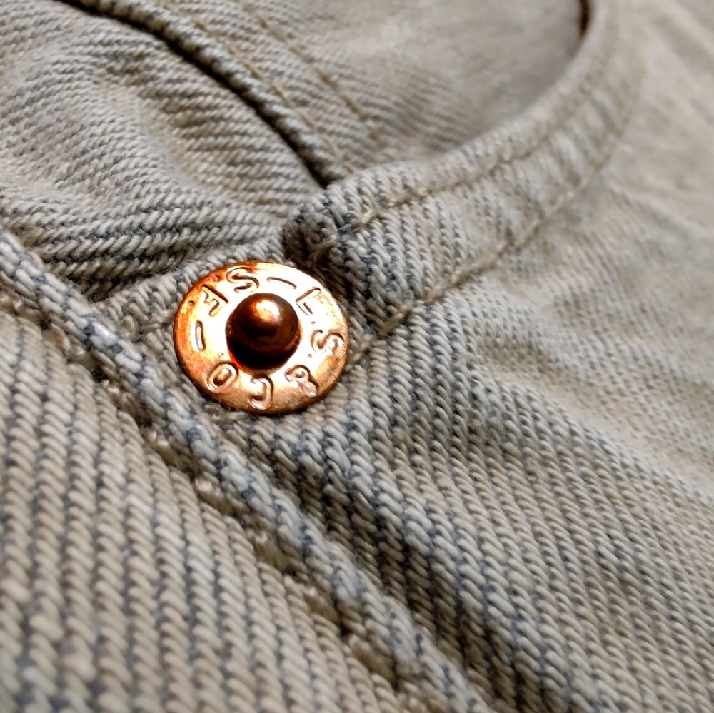 Levi's White Oak Cone Denim 501s